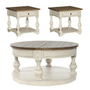 Morgan Creek Opt 3 Piece Set (1-Cocktail 2-End Tables) image