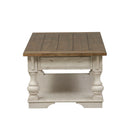 Morgan Creek Cocktail Table in Antique White image