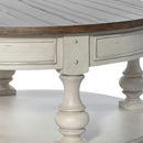 Morgan Creek Cocktail Table in Antique White image