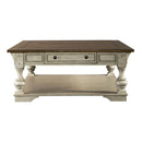 Liberty Morgan Creek Cocktail Table in Antique White image
