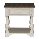 Liberty Morgan Creek End Table in Antique White