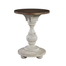 Liberty Morgan Creek Chair Side Table in Antique White