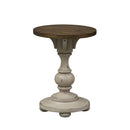 Liberty Morgan Creek Chair Side Table in Antique White