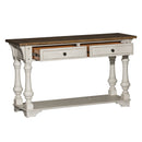 Morgan Creek Sofa Table in Antique White