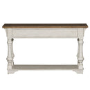 Morgan Creek Sofa Table in Antique White