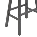Creations 24 Inch Sawhorse Counter Stool- Gray image