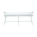 Liberty Furniture Palmetto Heights Low Back Spindle Bench in Two-Tone