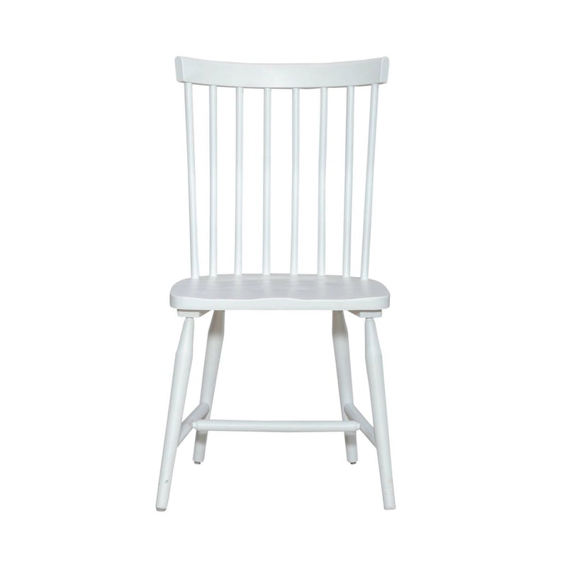 Liberty Furniture Palmetto Heights Spindle Back Side Chair (Set of 2) in Two-Tone