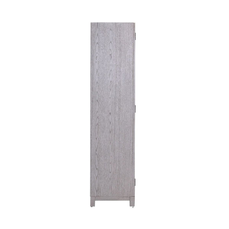 Liberty Furniture Palmetto Heights Bunching Display Cabinet in Two-Tone