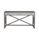 Liberty Furniture Palmetto Heights Writing Desk in Shell White/ Driftwood image