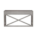 Liberty Furniture Palmetto Heights Writing Desk in Shell White/ Driftwood