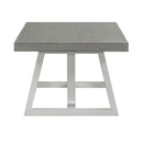 Liberty Furniture Palmetto Heights Rectangular Cocktail Table in Shell White & Driftwood