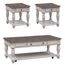 Magnolia Manor 3 Piece Set (1-Cocktail 2-End Tables) image