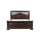 Arbor Place King California Sleigh Bed, Dresser & Mirror image