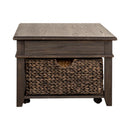 Mill Creek Lift Top Cocktail Table in Peppercorn image