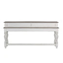 Magnolia Manor Console Bar Table in Antique White image