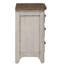 Farmhouse Reimagined Drawer Nightstand in Antique White image