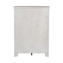 Modern Farmhouse 5 Drawer Chest in White image