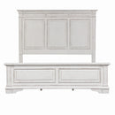 Abbey Park King California Panel Bed, Dresser & Mirror image