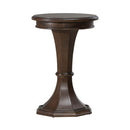 Arden Road Round Chairside Table in Satin Cherry