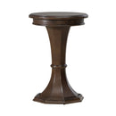 Arden Road Round Chairside Table in Satin Cherry