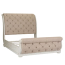 Abbey Park King Uph Sleigh Bed, Dresser & Mirror