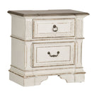 Abbey Park Queen Panel Bed, Dresser & Mirror, Chest, Night Stand
