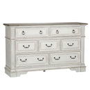 Abbey Park Drawer Dresser in Antique White image