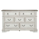 Abbey Park Drawer Dresser in Antique White