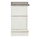 Abbey Park Drawer Nightstand in Antique White