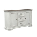 Abbey Park Buffet in Antique White image