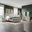 Modern Play Queen Panel Bed, Dresser & Mirror, Chest, Night Stand image