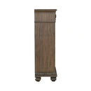 Carlisle Court 5 Drawer Chest in Chestnut with Dusty Wax image