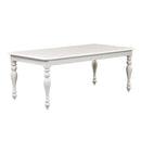 Summer House Rectangular Leg Table in Oyster White image