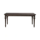 Paradise Valley Rectangular Leg Table in Saddle Brown image