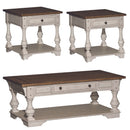 Morgan Creek 3 Piece Set (1-Cocktail 2-End Tables) image