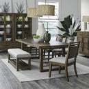 Shaker Lakes Opt 6 Piece Double Pedestal Table Set image