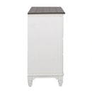 Allyson Park Drawer Dresser in Wirebrushed White image