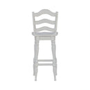 Magnolia Manor Ladderback Swivel Bar Stool image