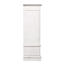 Abbey Park Mirrored Door Chest in Antique White image