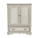 Magnolia Manor Door Chest in Antique White image