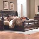 Arbor Place Queen Sleigh Bed, Dresser & Mirror