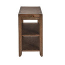 Mitchell Chairside Table in Brown image