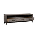 Mercury 62 Inch TV Console in Driftwood Gray