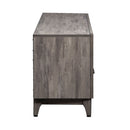 Mercury 76 Inch TV Console in Driftwood Gray