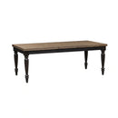 Harvest Home Rectangular Leg Dining Table in Chalkboard image