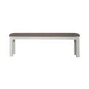 Brook Bay Uph Dining Bench in Textured White image