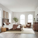 Rustic Traditions King California Panel Bed, Dresser & Mirror image