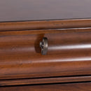 Rustic Traditions Queen Sleigh Bed, Dresser & Mirror