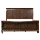 Rustic Traditions Queen Sleigh Bed, Dresser & Mirror, Chest, Night Stand